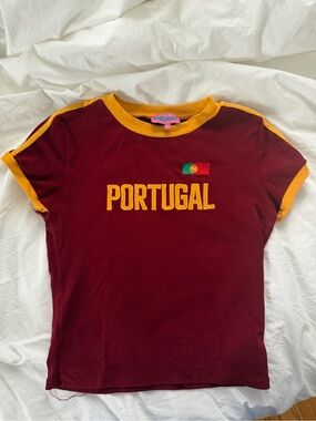 Edikted Portugal Baby Tee